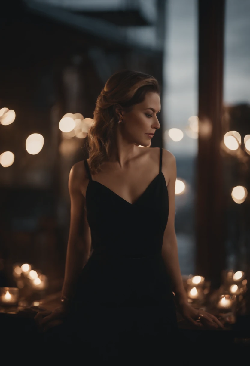 A full-body close-up of a beautiful woman in ultra HD ultra-high pixel high detail