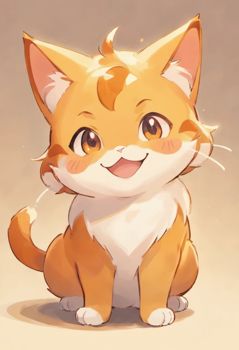cute cat, cat orange, smile cat