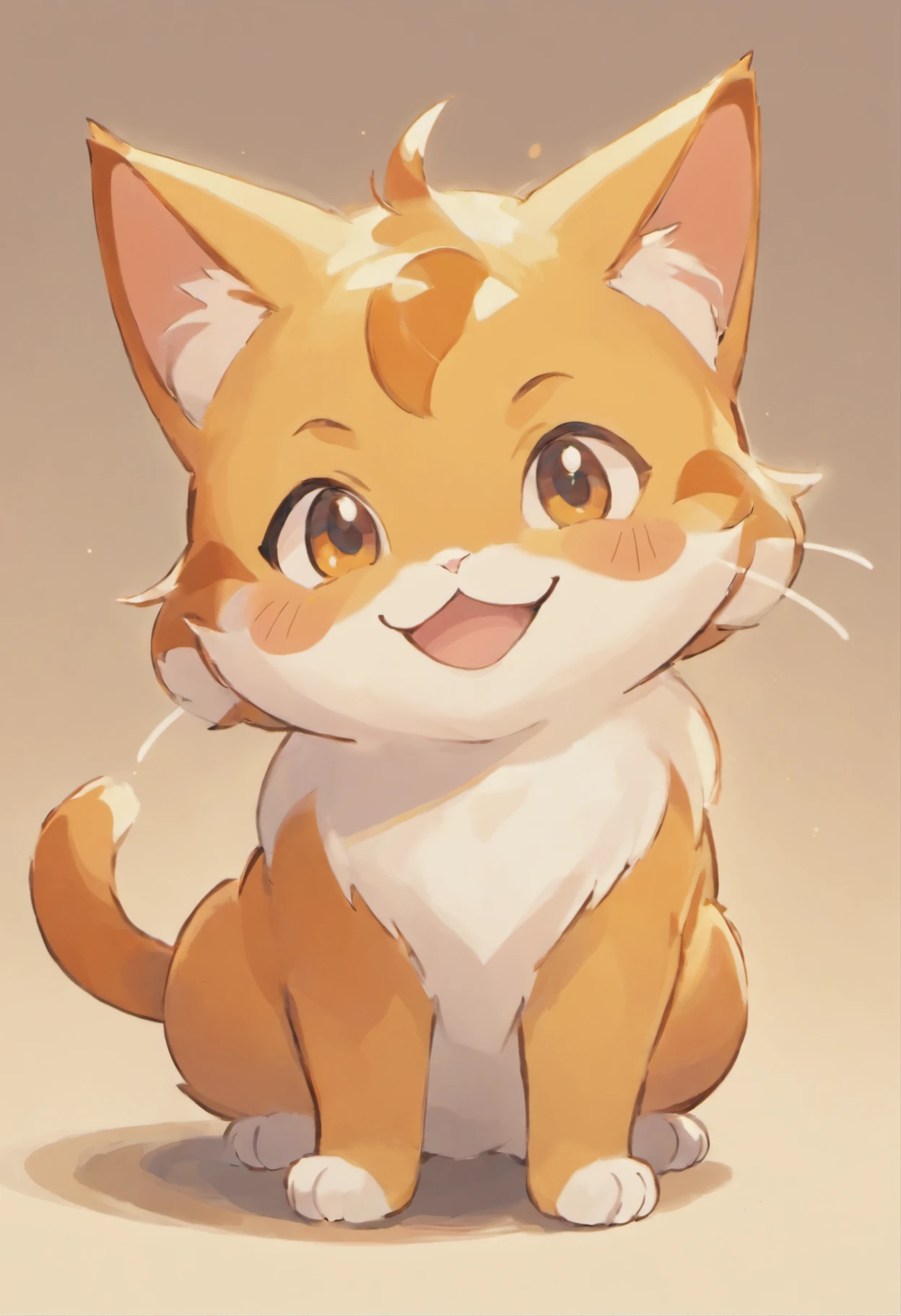 cute cat, cat orange, smile cat