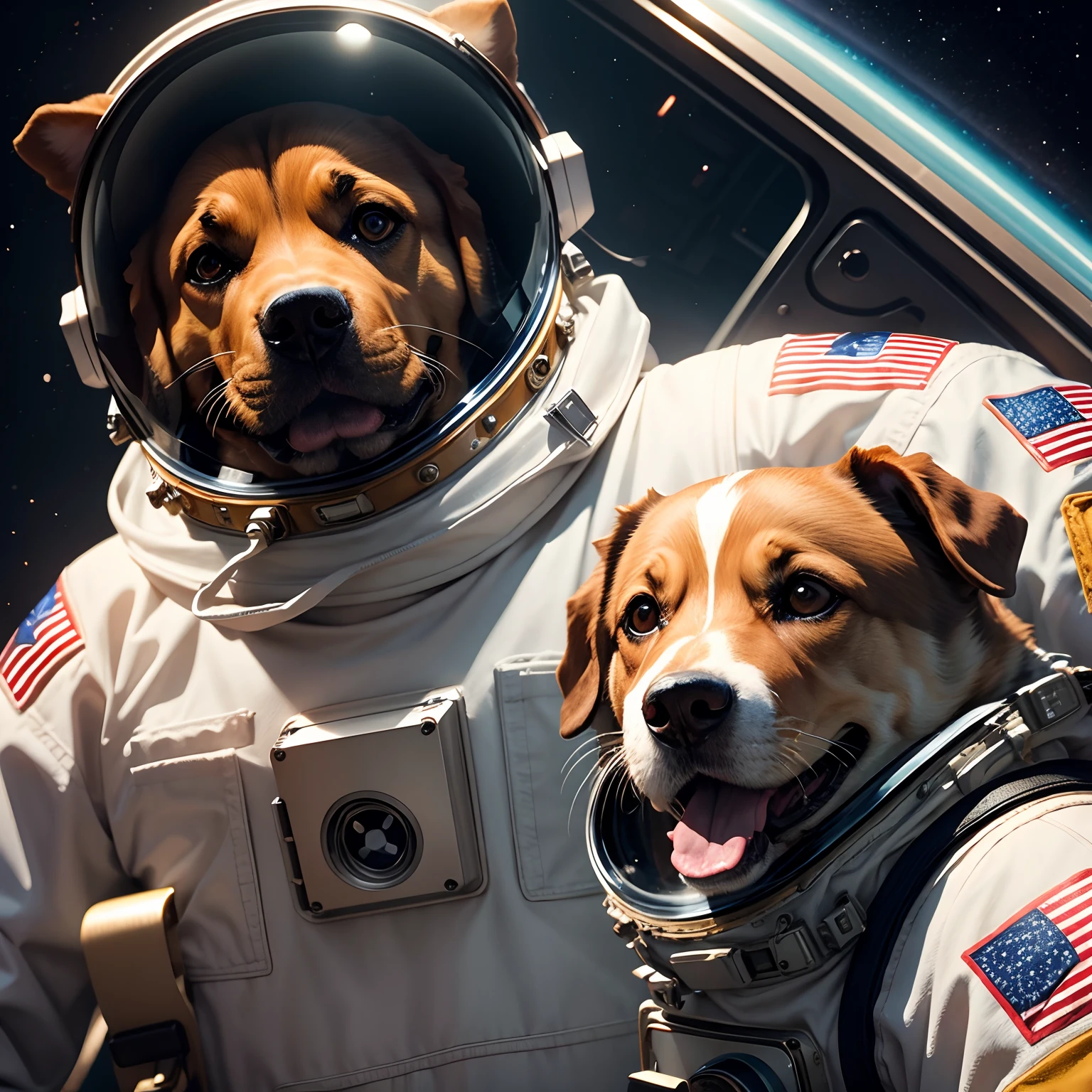 Dog astronaut