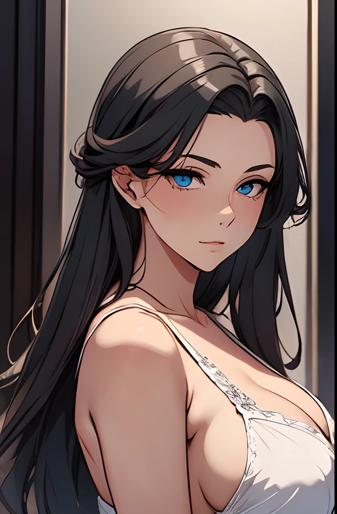 (masterpiece, best quality:1.2), detailed face, detailed eyes, elegant woman,fit body, young woman, 1girl, long hair, standing,