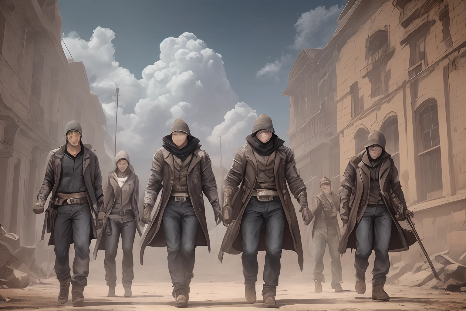 a team of thief number of 5 person --auto --s2