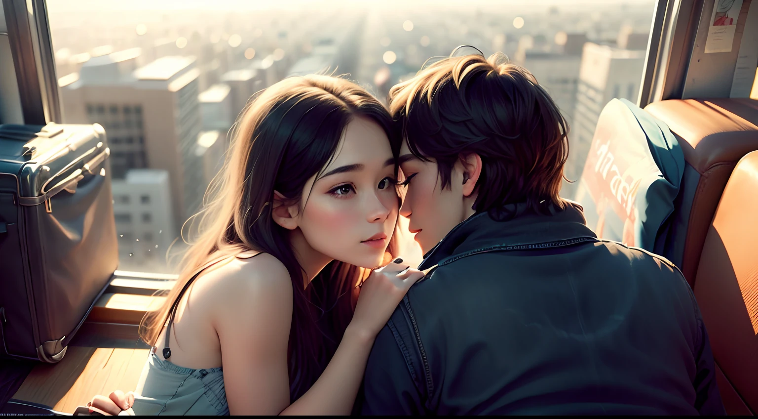 We dated for two years, and we were inseparable. We traveled together, we went to concerts together, and we spent every waking moment together.