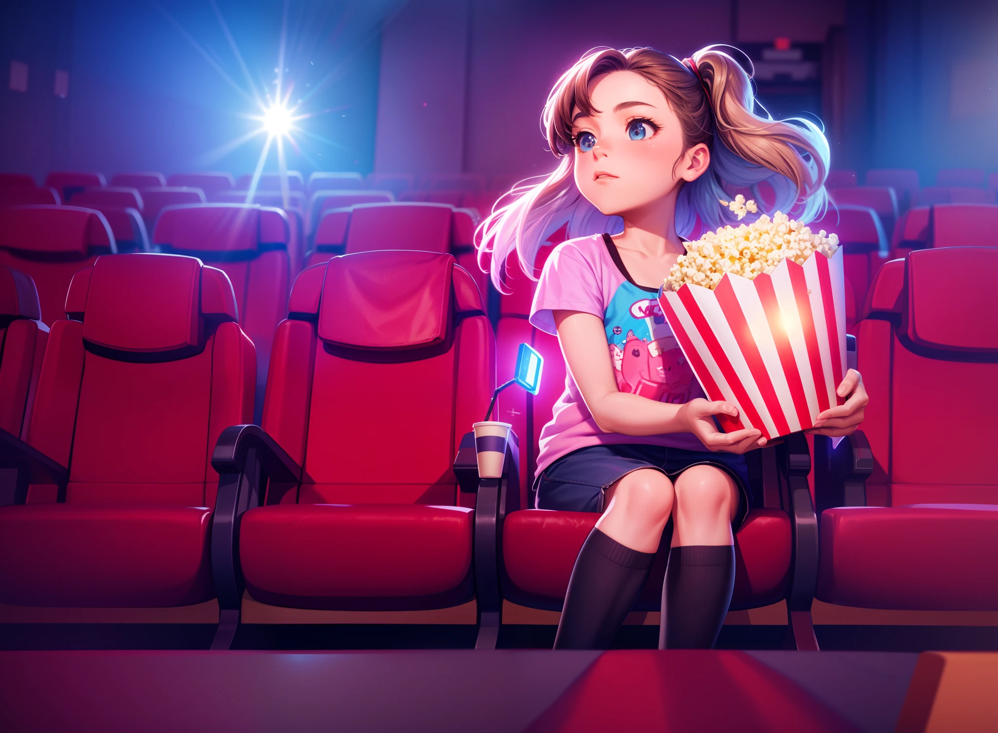 Need,tmasterpiece,movie theater, Girl, Popcorn bucket, character concept portrait of me, Cartoony, character headshot portrait, detailed character portrait, character portrait of me, Realistic art style, full body character portrait, full body character portrait, a character portrait, Portrait of Max Caulfield, stylized portrait, Character portrait, official character art, Character art portrait, 8K, 16k,hdr,A high resolution,depth of fields,(filmgrain:1.1),Bocoon,prime time,(lens flare glow),Vignette, (Color:1.5)