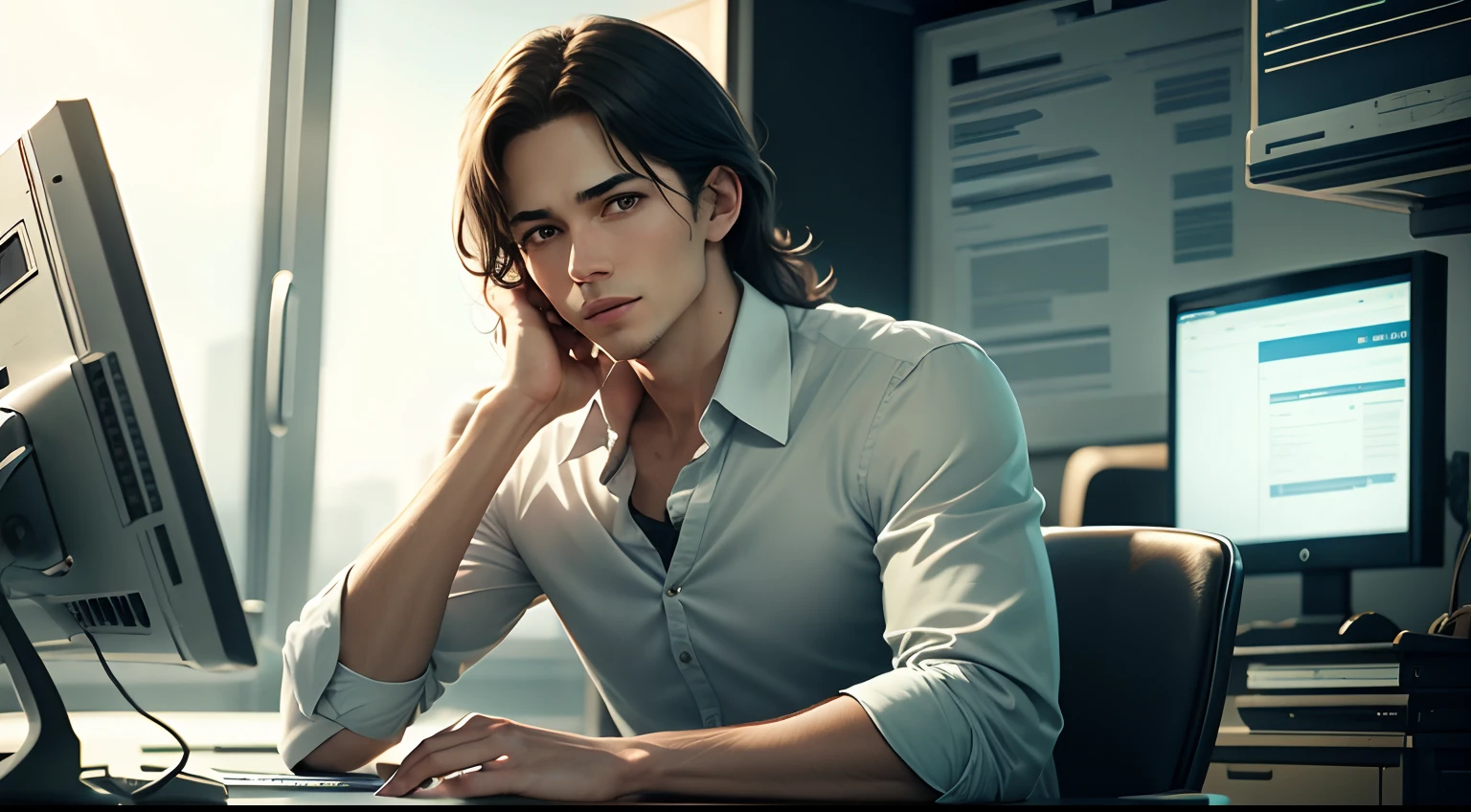 I met my first love, Michael, in the workplace.