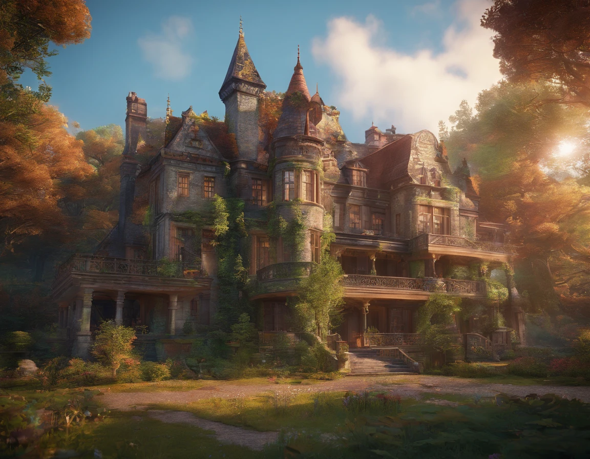 Years passed, the legends of Mistwood Manor have disappeared from the village, But the mansion and the forest remained, Waiting for the next curious soul, to uncover their secrets, for the magic of Mistwood Manor was a mystery, which could never truly be forgotten;.