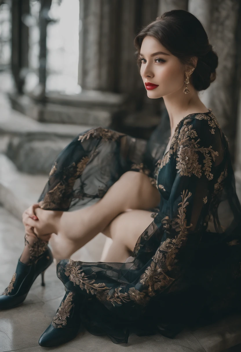 （tmasterpiece）， （sportrait）， （Aesthetics）， （big breasts beautiful）， （Upper Brody）， （high high quality）， （Aesthetic clothing）， （Professional angles）， （trichotomy）， （femele）， （femele）， （big breasts beautiful）， （Feminine characteristics）， （21 years old）， 独奏， 1 woman， （Attractive UK）， springtime， （underwater bubbles）， （in the afternoon）， （Subtle light）， （（Exploring））， （Hold the hand of the camera）， （（up looking））， （（inquisitive））， （minimal makeup）， （Petite bust）， （Snorkel and fins）， （（short detailed hair））， （dark-blue hair）， （hair straight）， （High horsehair）， （- in Hair）， （Squinted eyes）， （greene eyes）， （Playful look）， White skin of the， （Loose hair）， （（Untied hair））， （rash guard）， （-）， （Diving leggings）， （V-neck Neckline）， （（Tropical fish around background））， （Medium shot）， beautiful hand， Two hands， Normal hands， Two arms， Complete hands， beaturiful body， Beautiful Finger， Normal fingers， five finger， five finger， Beautifulears， Normal ears， beautidful eyes， shinning eyes，Beautiful mouth，beautifullips，Ancient wind ，Hanfu，Full sideways