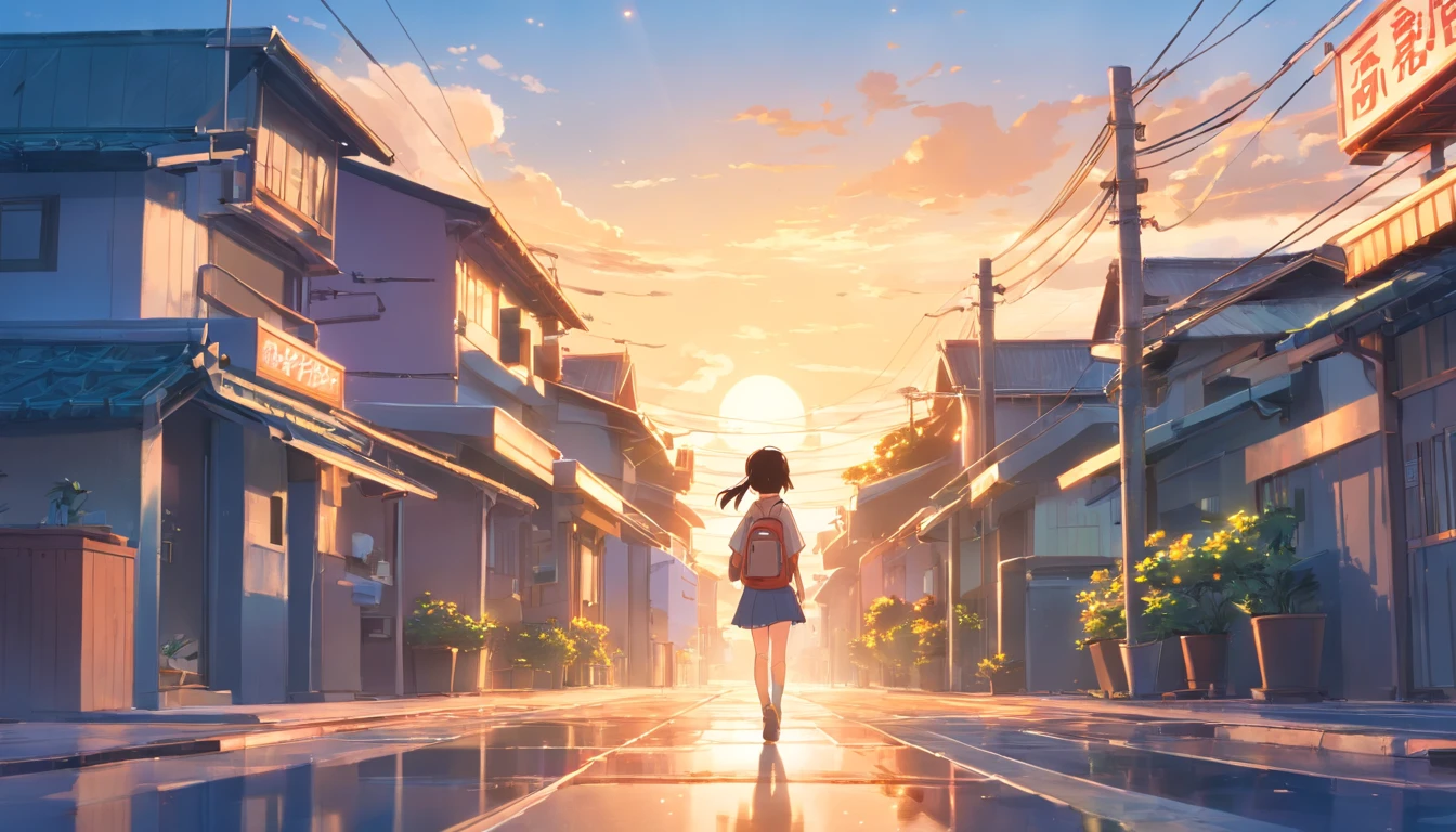 Chinese ink style,Hyper-detailing,comic strip,China-style,pupils,school ground,starrysky,highly detailed surreal vfx,eventide,super-fine,ultra - detailed,high qulity,8K ,oc rendered,dynamic viewing angle