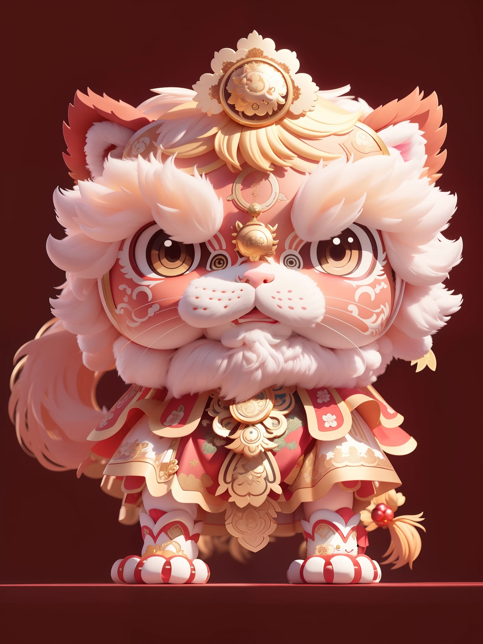 Alphard image of a child in a lion's head costume, lovely digital painting, Cute detailed digital art, Rossdraws digital painting, trending on cgstation, inspired by Park Hua, adorable digital art, Guviz-style artwork, Onmyoji detailed art, drak, inspired by Wu Bin, rossdraws cartoon vibrant