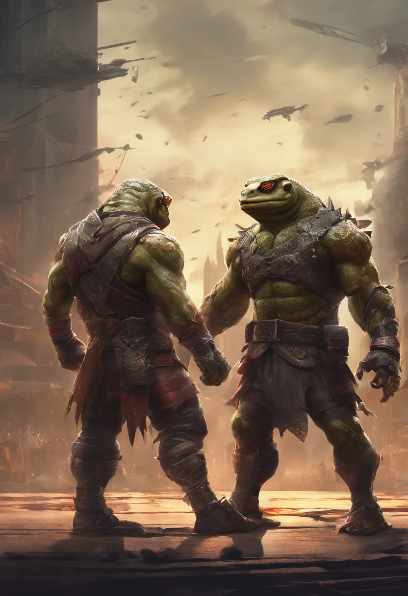 THE NINJA TURTLES CHAOS MUTANT BLACK BACKGROUND
