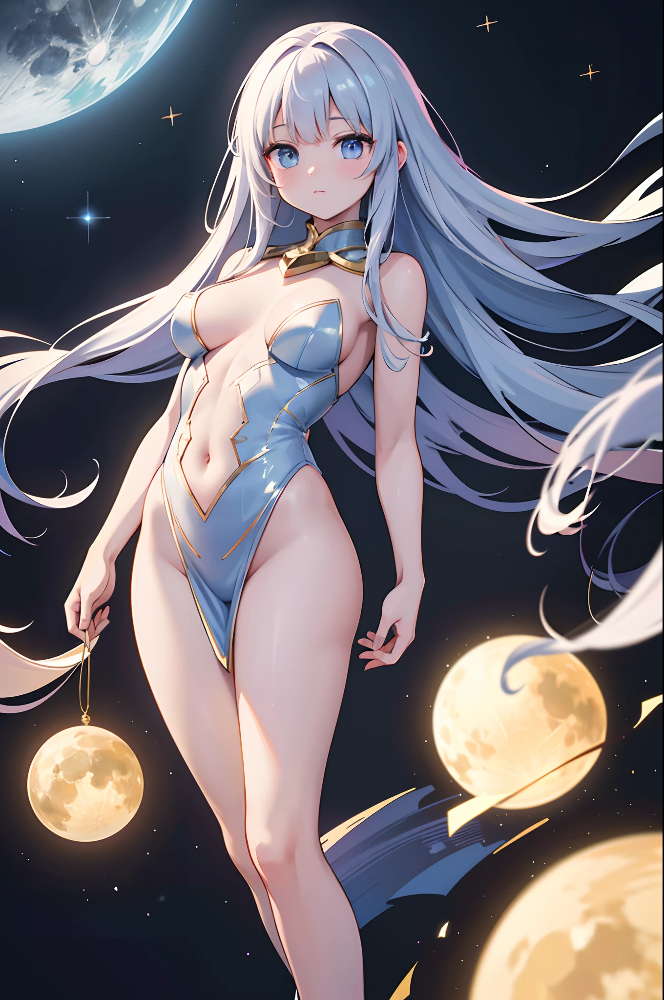 Space, Orbs
(best quality,4k,8k,highres,masterpiece:1.2),ultra-detailed,(realistic,photorealistic,photo-realistic:1.37),moonlit,cosmic,otherworldly,astral,ethereal,glowing,tranquil,celestial,star-filled,expansive, vast, nebulous,distant,glimmering,shimmering,undefinable,heavenly,infinite,illuminated,serene,surreal,transparent