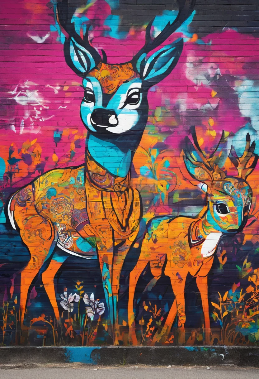 Yi and Miao costumes,deers