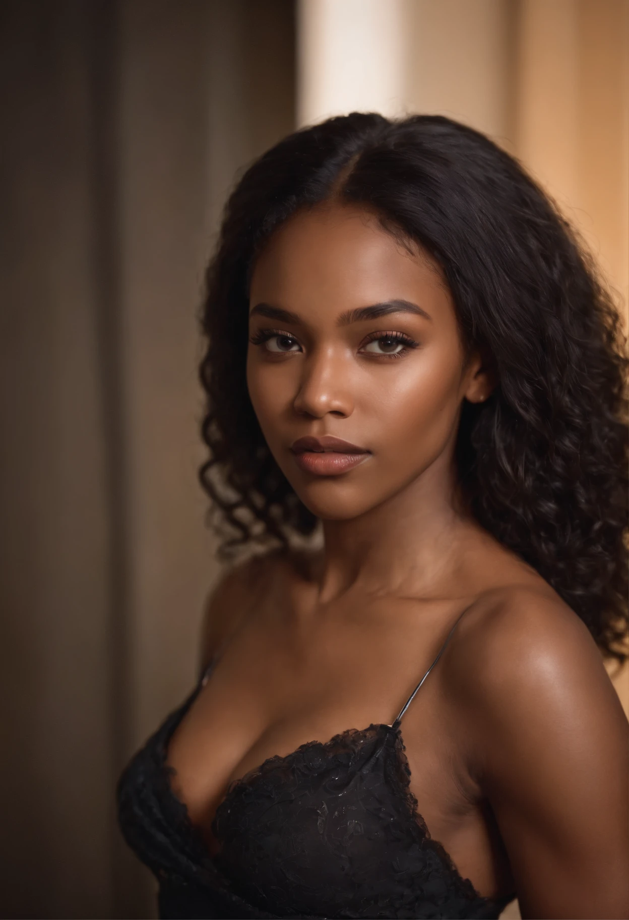 ((Dark African skin, Very deep ebony skin)), ((Its beauty is undeniable)), ((Excited cute face)), ((Hyper detailed perfect eyes,)), ((pose mignonne)), ((Langue sortie)), ((Seductive )), sexy, (( Tight mesh shirt, shorts courts sexy)), ((Afro ponytail with long African curly hair,)), (( peau)), (( gros seins )), ((debout, vue de face)), ((toucher ses propres jambes dans une pose sexy)), ((dehors, Ville publique)), Sharp Focus CGI, photoreallistic, High detail, Realstic, Masterpiece, absurdes, Best quality, Hdr, High quality, high-definition, Extremely detailed, 8k wallpaper, Intricate details, 8K UHD, Full-HD, (photo realist:1.2), contraste, intense illumination, lighting cinematic, natural lighting, hard light, contre-jour, Illumination globale, occlusion ambiante, bare ebony spread to show dirty, Workwear, Elegant, respectueuse, with red lipstick.