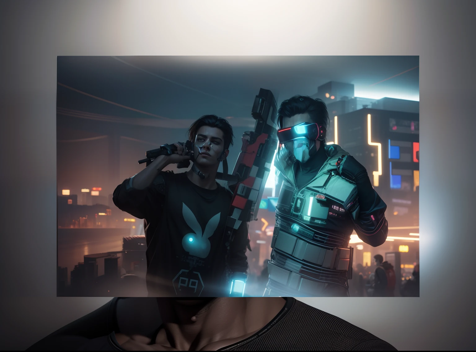 Change cyberpunk handsome boy realistic,8k ultra realistic