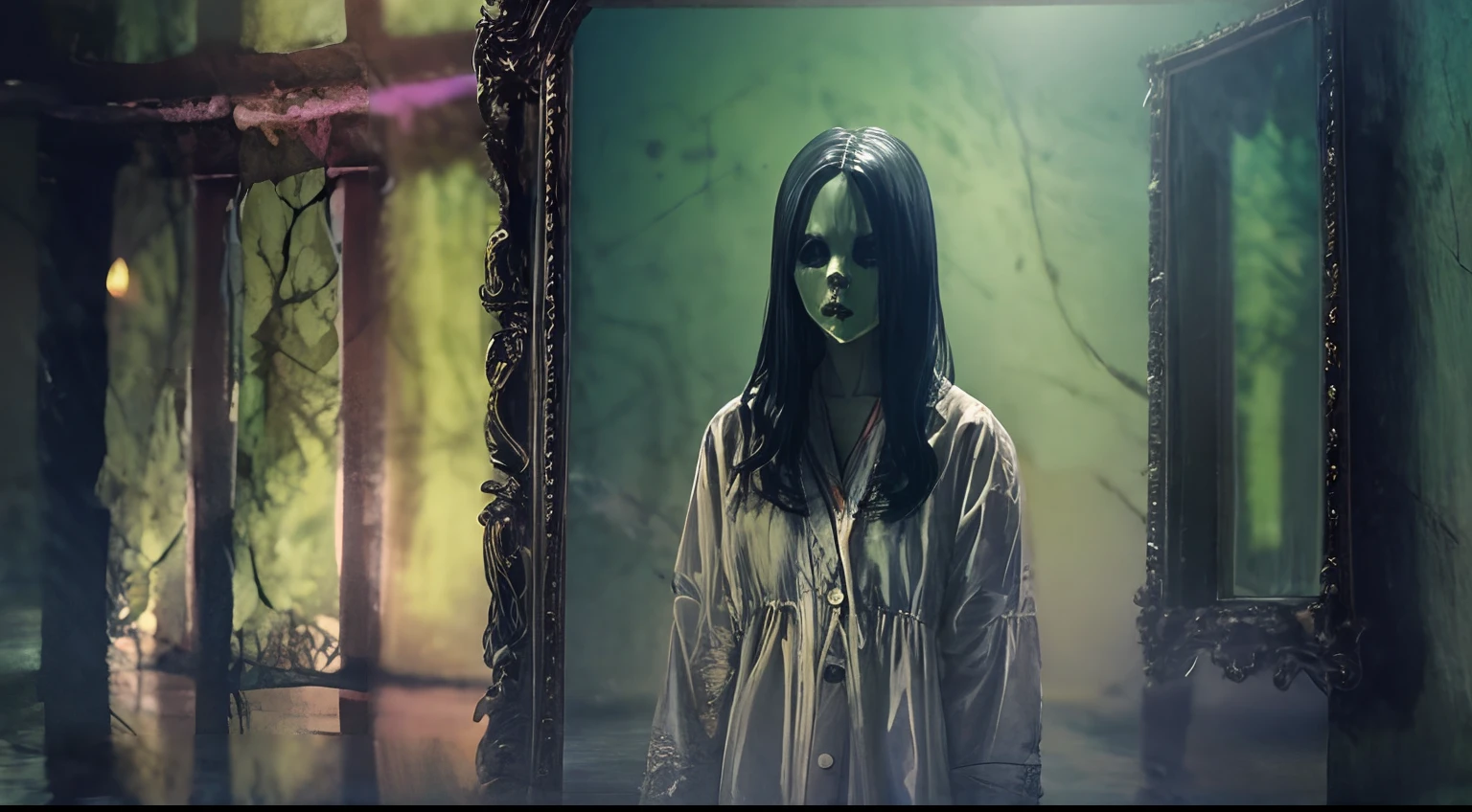 ((best quality image)), ((horror fantasy masterpiece)), (hyper detailed),alluring features((best quality dramatic lighting)), ((shockingly morbid masterpeice ))
A beautiful woman with visible inner vitals, anatomic writhing spiraling out of body, brain leavig her head from gace orifices,striking facial features, jarring expression, grotesquely beutiful image, demonic possesion beneath the surface, phobia inducing, Nightmare fuel,gorey,hyperstylized horror-fantasy ,hyper exaggerated features, lucid,atmospheric terror, abaritions with tongue slinking elongated entering, ghastly and perverse image, phantoms cunnilingus, harrowing, Unsettling, gynecologic, Graphic,stunning hellscape, extreme, shockingly morbid