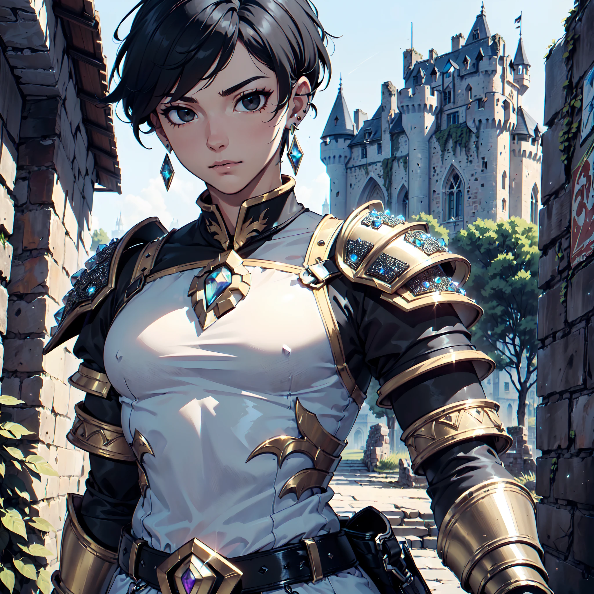 Ultra High Definition,
Ultra High Quality,
Ultra High Resolution,
Best Definition,
Best Quality,
Best Resolution,
Hyper Detailed,
Hyper Definition,
Hyper Quality,
Hyper Resolution,
Perfectly Detailed,
Perfectly Designed,
Masterpiece,
8K,
Body Shot,
Anime,
(((1 Boy))),
(((Handsome))),
(((Hyper Detailed Black Short Hair))),
(((Hyper Detailed Black Eyes))),
(((Hyper Detailed Gem Jeweled Earrings))),
(((Hyper Detailed Armor Plates, Hyper Detailed Cuirass, Hyper Detailed Underclothes, Hyper Detailed Baron Armor))),
(((Castle Ruins Scenery Background))),