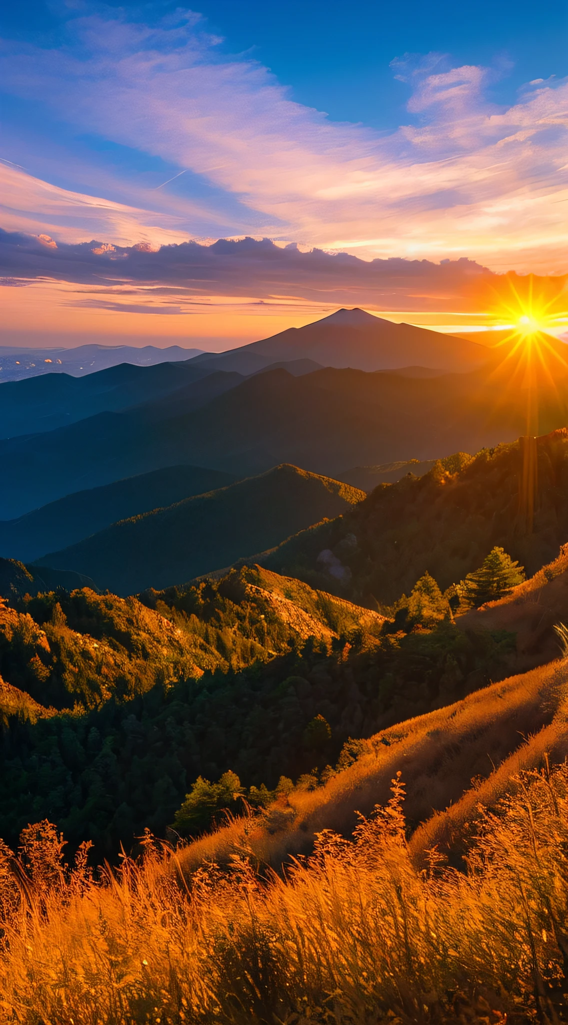 View of Alafid on the hill,Sunset on the mountain, japan mountains, mountain sunrise, sun rises between two mountains, sunshine lighting high mountains, mountains and colorful sunset!!, sunrise light, Sunset light, beautiful sunrise lighting, mountains and sunset!!, beautiful sunrise, sunrise lighting, sunrise colors, Beautiful sunset, Colorful sunset, sunset in a valley, amazing sunset