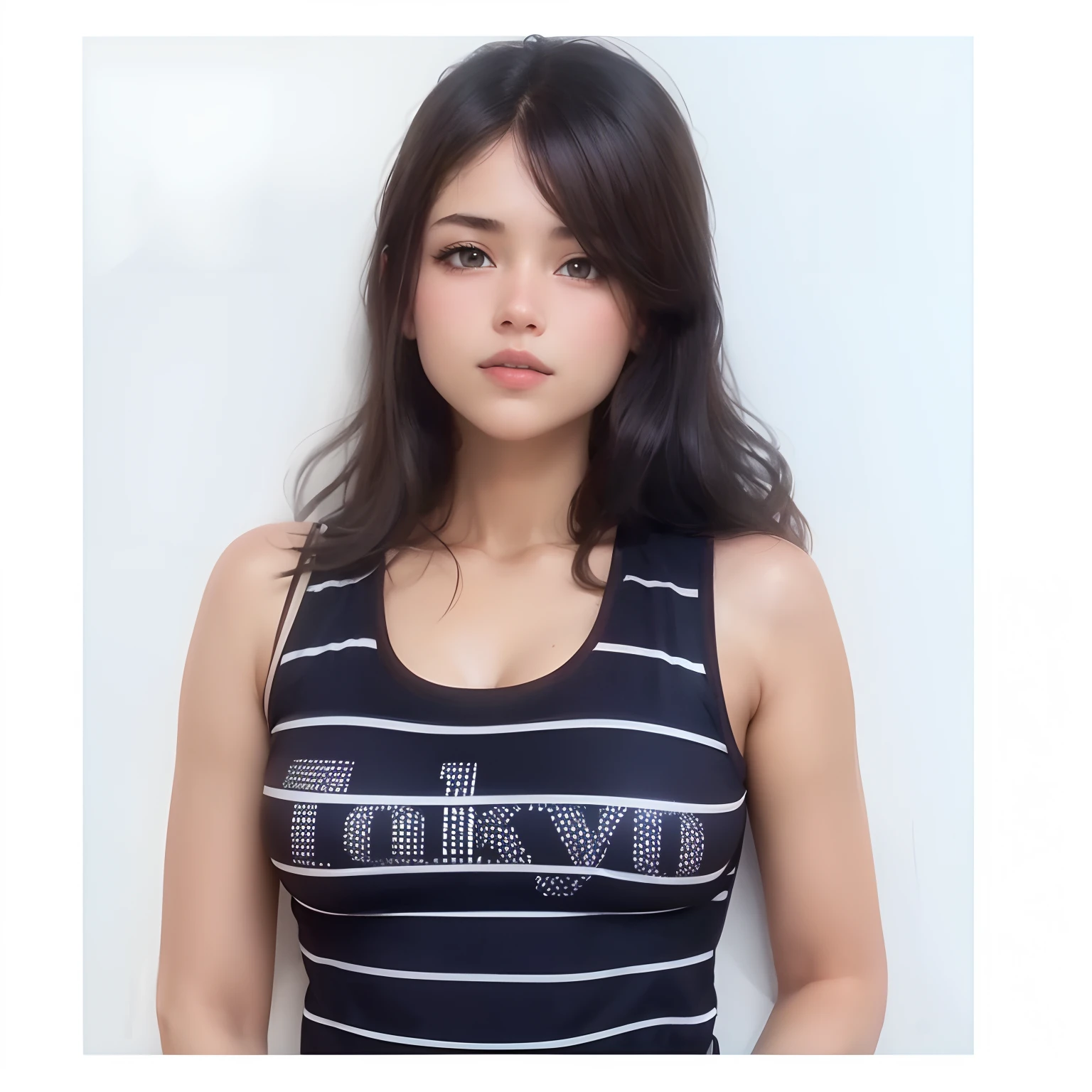 1 girl, Naked