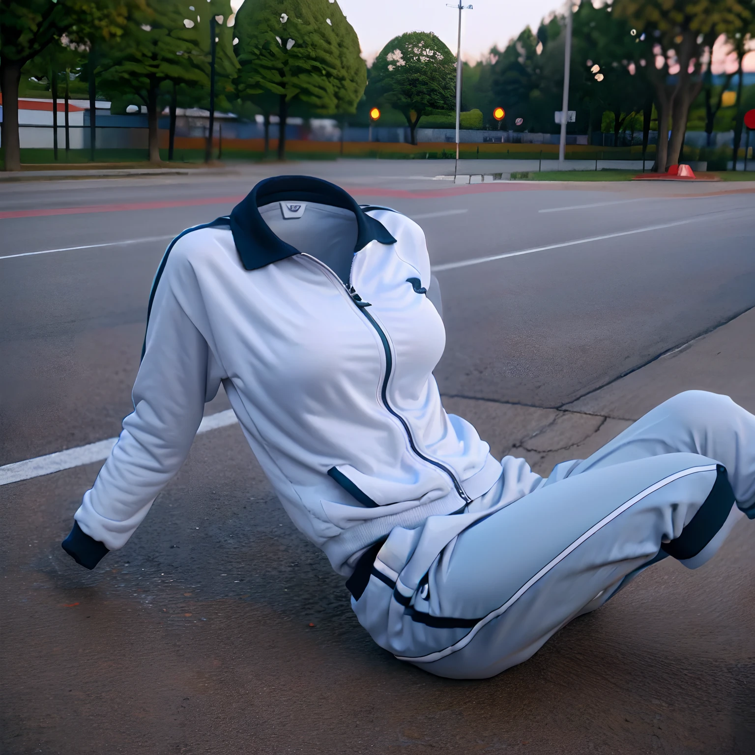 school uniforms and tracksuits, ((invisible, no humans:1.5, headless:1.5, handless, legless)), big breast, (close-up to breast),
(8k, RAW photo, best quality, masterpiece:1.2), (realistic, photo-realistic:1.37),photon mapping, radiosity, ((Hasselblad photography)),physically-based rendering,
