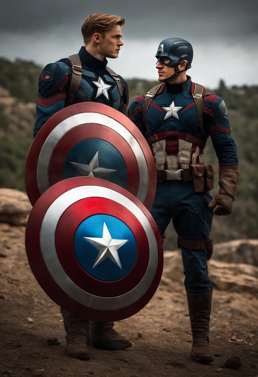 (Captain America), solo, playing sky