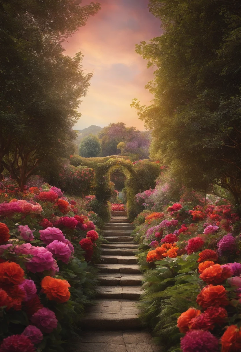 maze、florals
