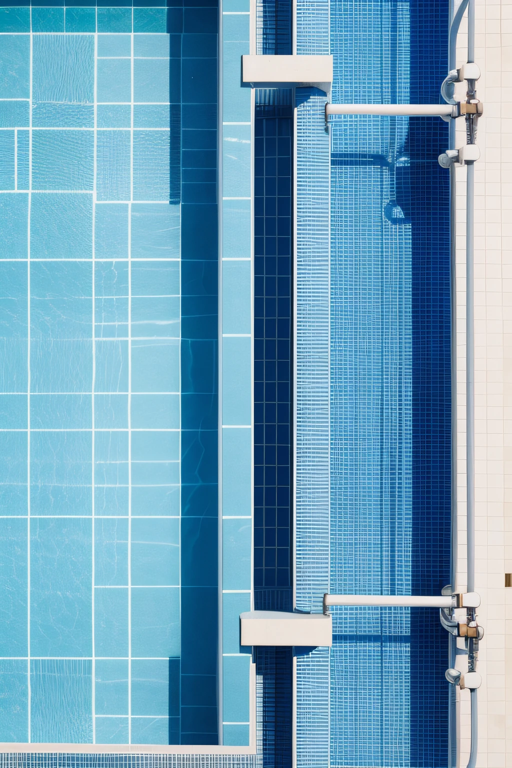 public pool texture, top view