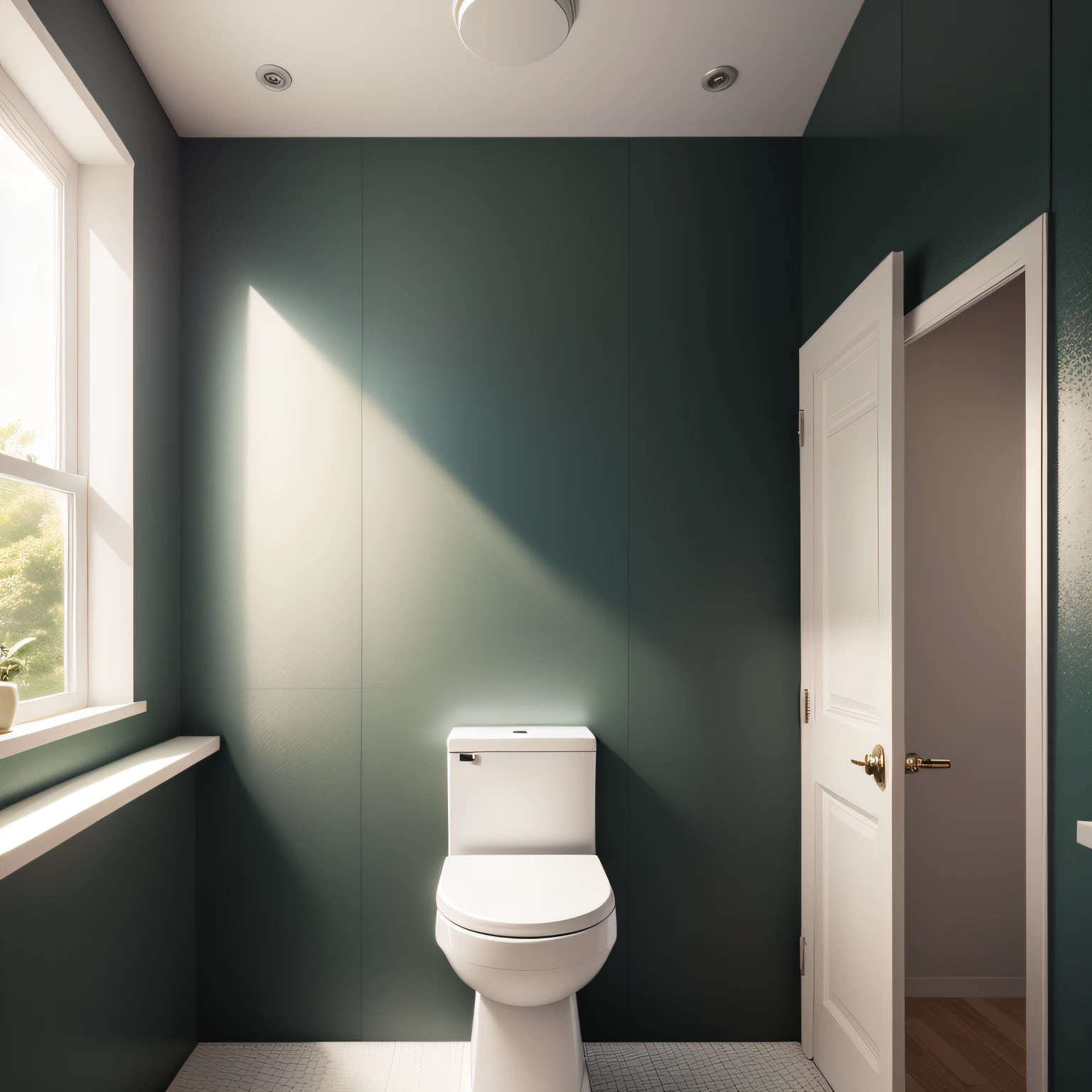 modern powder rooms with  Wall Coverings