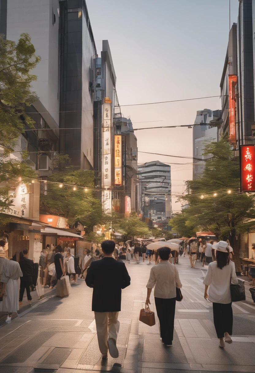 {{Japan station platform stairs}},Beautiful scene,morning,Crowds,no Animal,