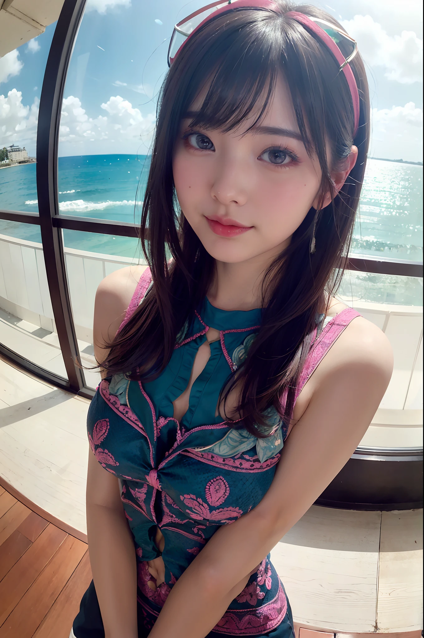(8K、Raw photography、top-quality、masterpiece:1.2)、(realisitic、Photorealsitic:1.37)、ultra-detailliert、超A high resolution、女の子1人、see the beholder、(((beautifull detailed face)))、Constriction、(Slim waist) :1.3)、Beautiful detailed skin、((fullnude))、(((Pubic area visible)))、Pubic hair sticking out、nipple erect、Natural pubic area、(Idol)、cute little、(Excellent style)、Beautiful body、full body Esbian、Beautiful pubic area、Colossal tits、((makeup))、((Semi-long hair))、Spread your legs apart