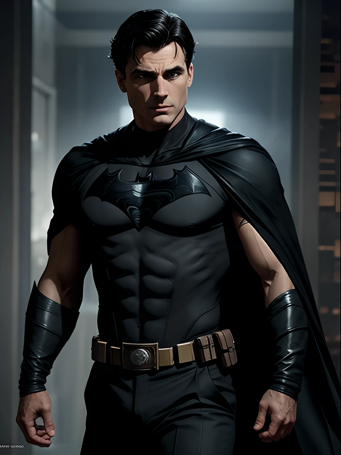 Bruce Wayne sentado