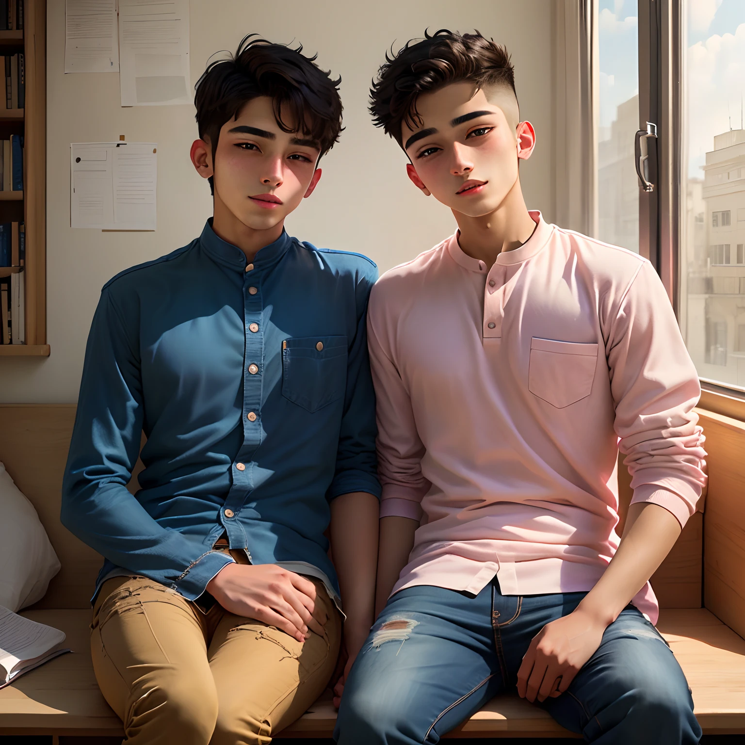 Creat teenager gay couple iranian