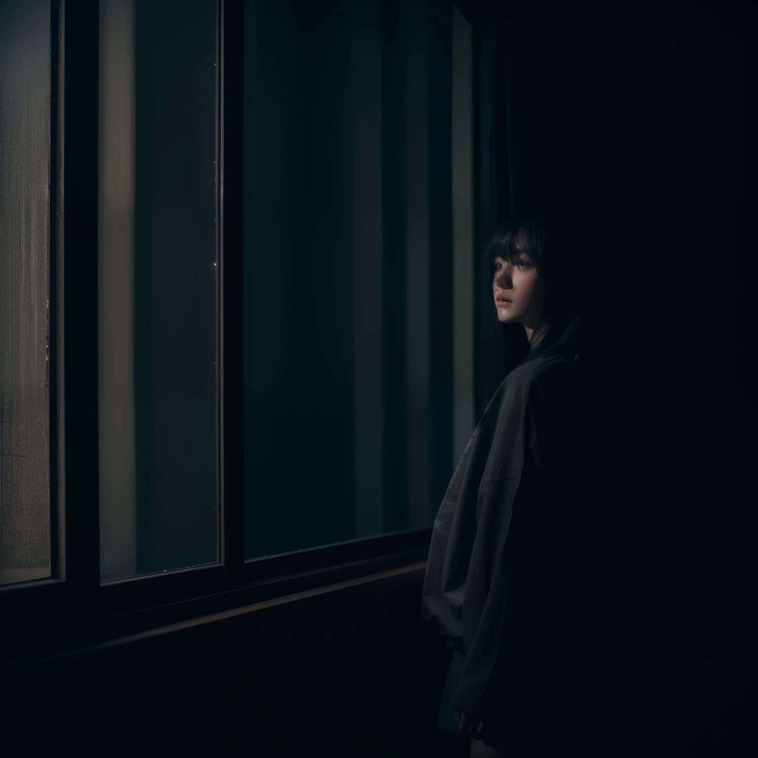 A dark background that deals with loneliness and despair