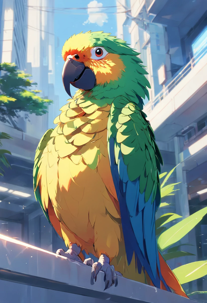 Keck parrot