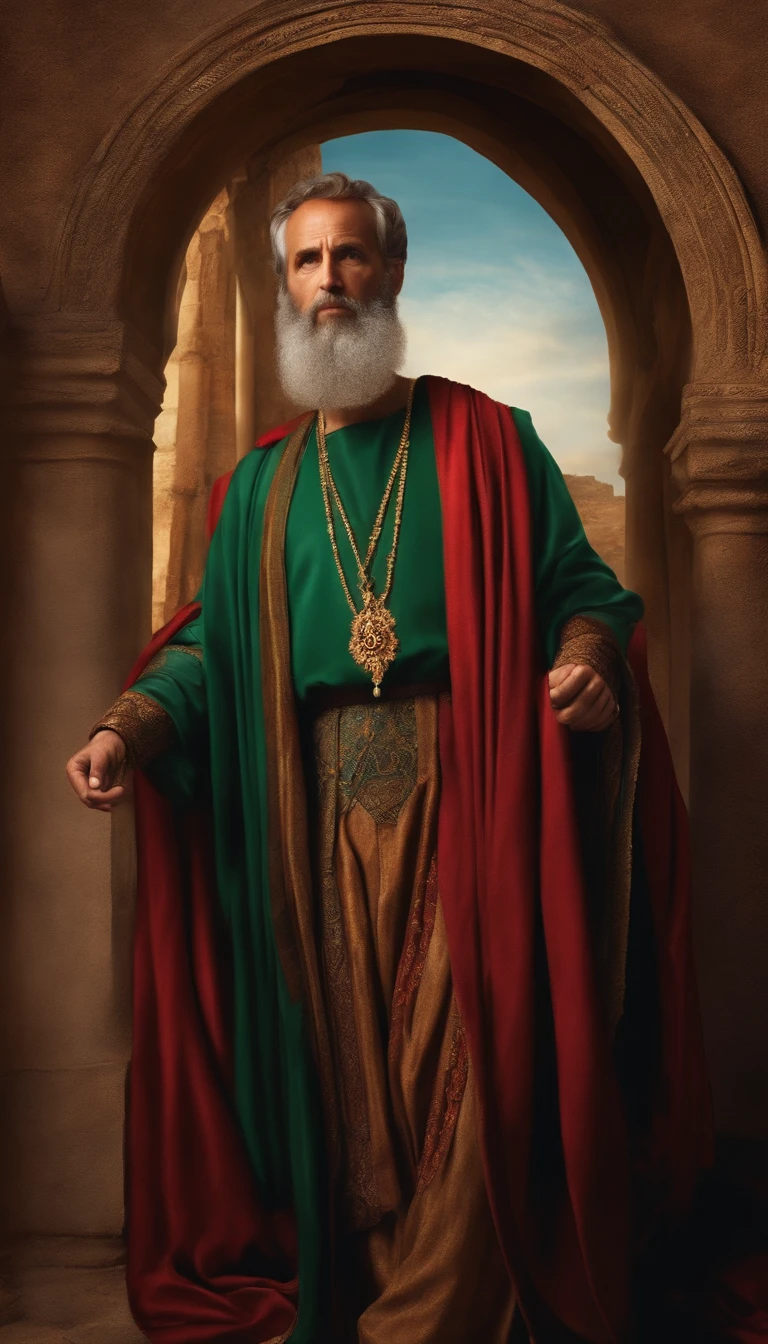 The apostle Paul looked at the screen, roupas compridas, Religion, Ultra foto realsisim