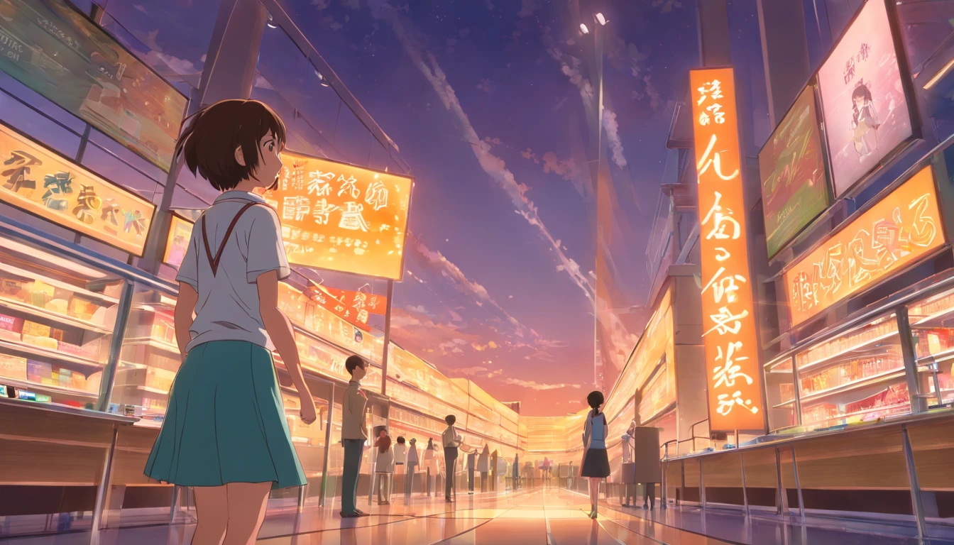 Hyper-detailing，comic strip，China-style，pupils，University Library，highly detailed surreal vfx，eventide，super-fine，dark hues，ultra - detailed，high qulity，8K ，oc rendered，dynamic viewing angle