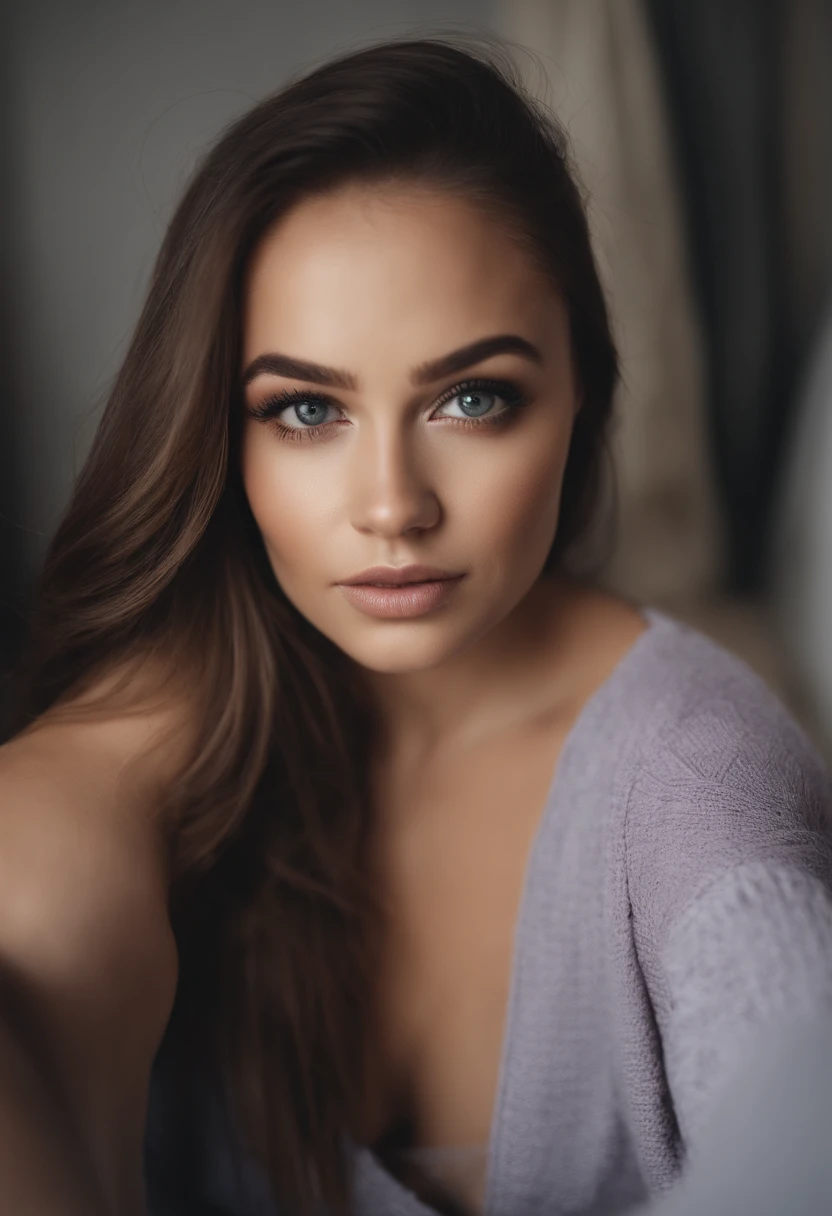 woman with matching tank top and panties, fille sexy aux yeux bleus, Portrait Sophie Mudd, Portrait de Corinna Kopf, cheveux brown et grands yeux, selfie of a young woman, Les yeux dans la chambre, Violet Myers, ohne Maquillage, maquillage naturel, Look directly into the camera, Visage avec Artgram, dezentes Maquillage, Superbe photo du corps entier, dans la chambre, Fission