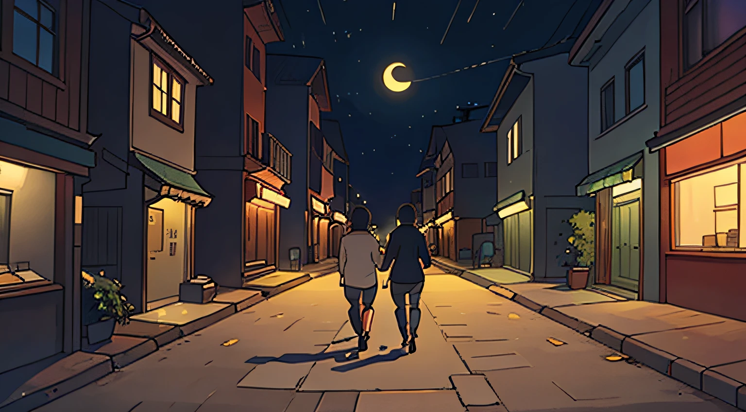 Take a walk in the middle of the night