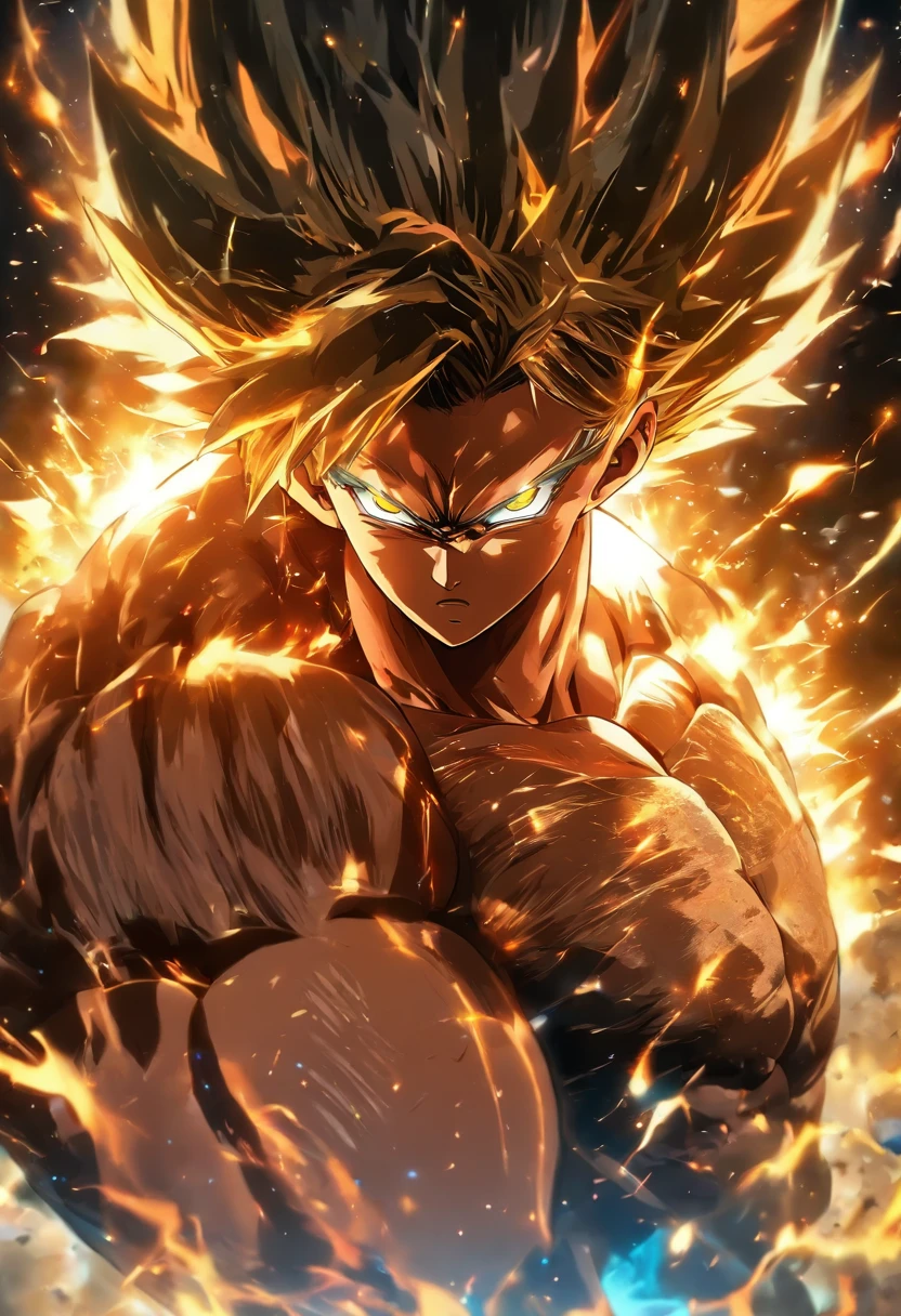 sett, Hard punch, Metahuman Muscle, Blowing the Night, Invincible Master, Resilient Man, League of Legends, Fantastic, epicd, 。.3D, hard disk, 8K, nffsw, Anime Reality, Anime Details, Anime style, super detailed, detaileds. Final Details.