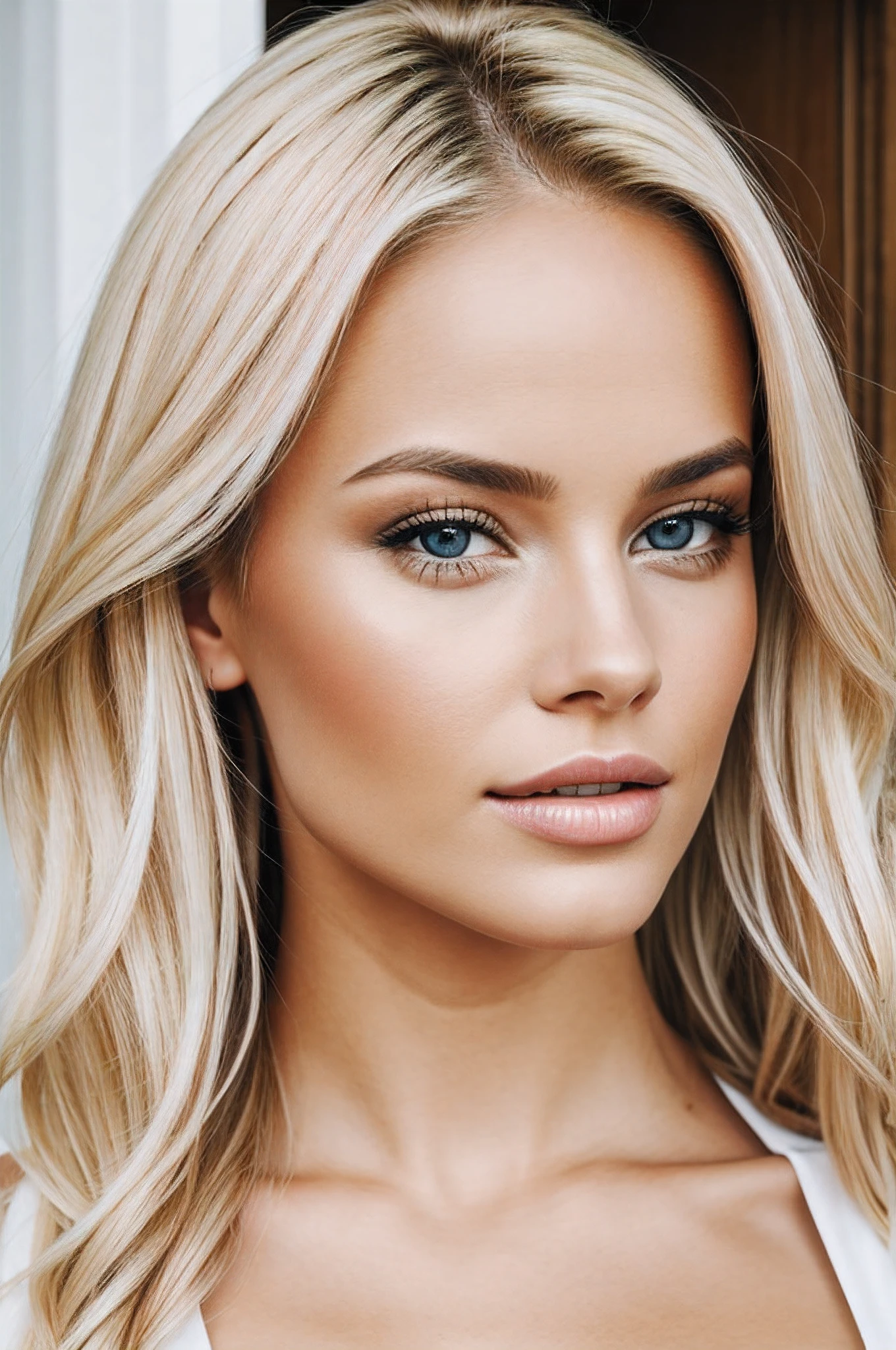 blonde woman