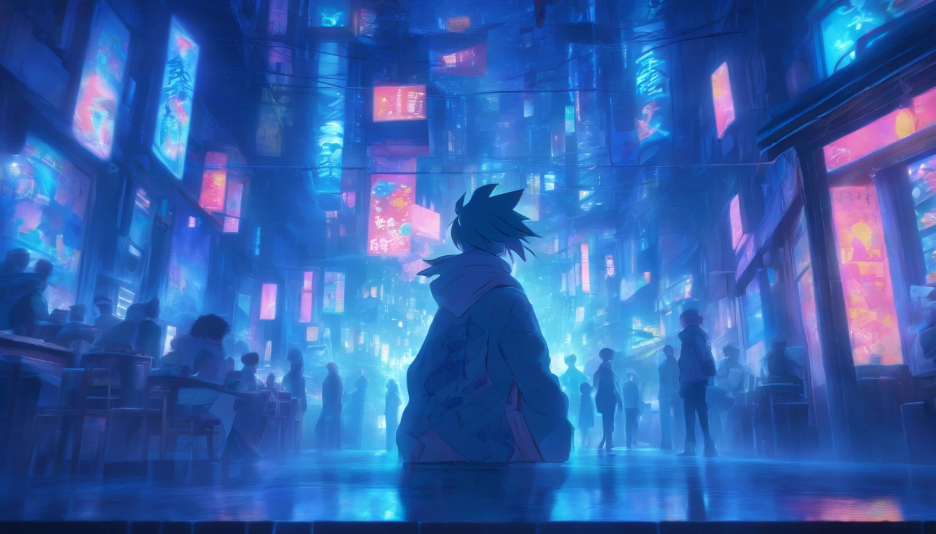 Hyper-detailing,comic strip,China-style,pupils,Street coffee shop,highly detailed surreal vfx,eventide,super-fine,dark hues,ultra - detailed,high qulity,8K ,oc rendered,dynamic viewing angle