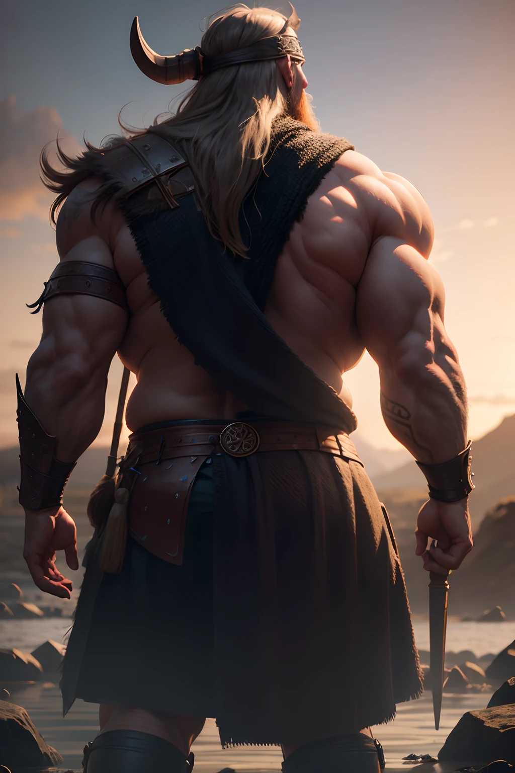Kraven The Hunter, super strong, muscular, ultra details, HDR, UHD,8K