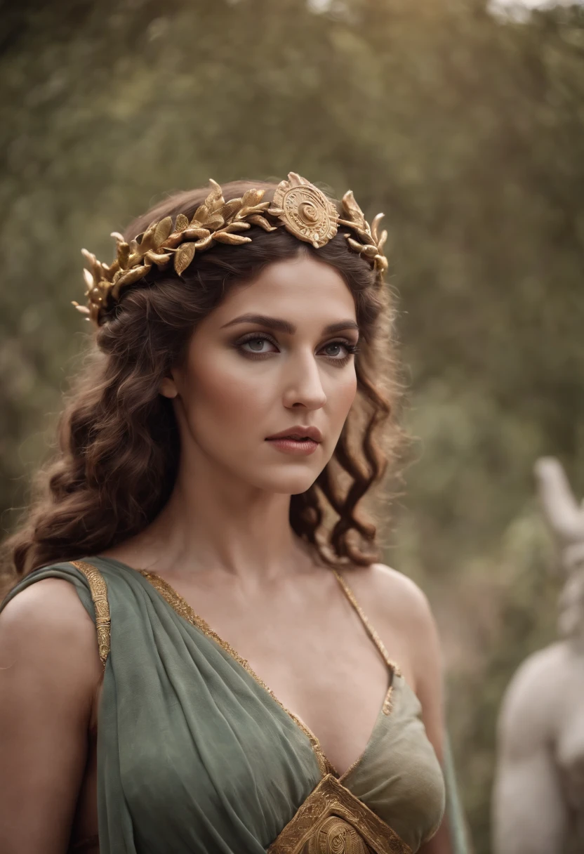 Beautiful Greek goddess Medusa