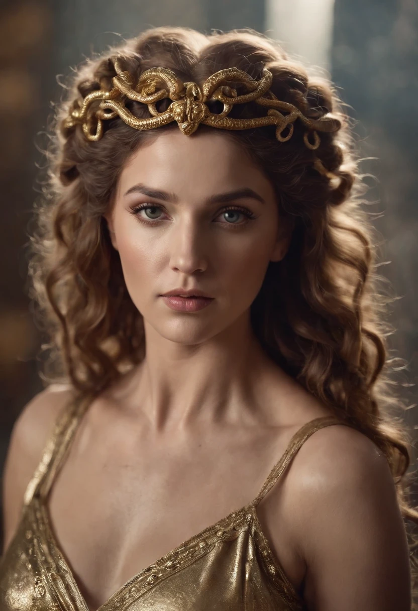 Beautiful Greek goddess Medusa