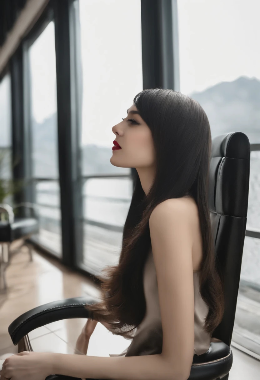 Black hair, Straight hair one meter long,Lots of hair,The hair is smooth like satin,No frizz,The hair is smooth like satin,No frizz,Hair strands are clearly visible,Neat hair,Smooth hair,The hair is thick,Top hair quality,The hair is too smooth,Hair is unusually smooth,The shine of the hair is dazzling,The shine of the hair is like satin,The shine of hair is all over the curtains,The shine of the hair is incomparably dazzling。