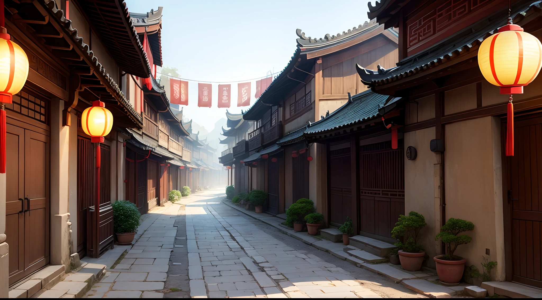 Ancient Chinese street