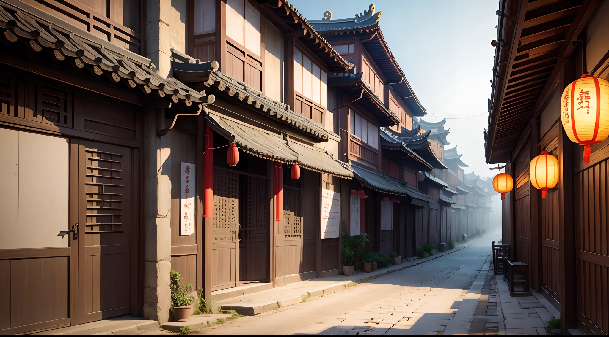 Ancient Chinese street