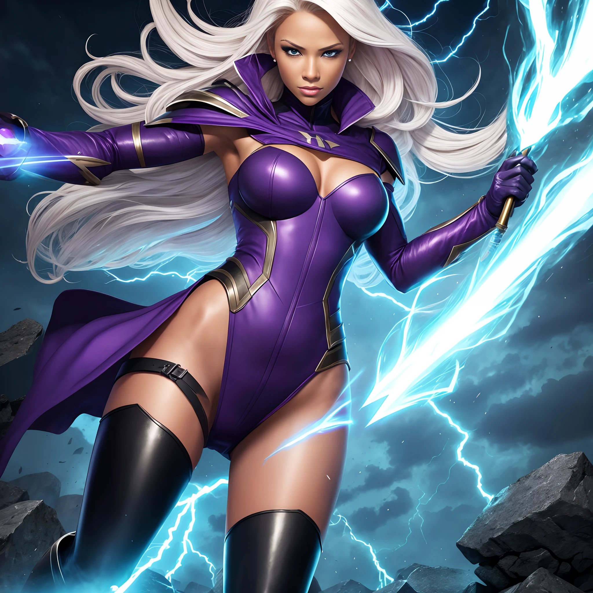 Heroine Woman Storm
