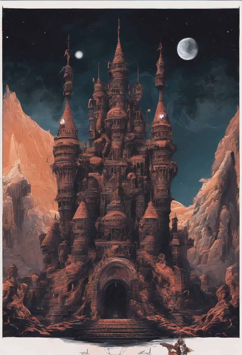 Castlevania Castle，There is the title of "Castlevania" in the middle