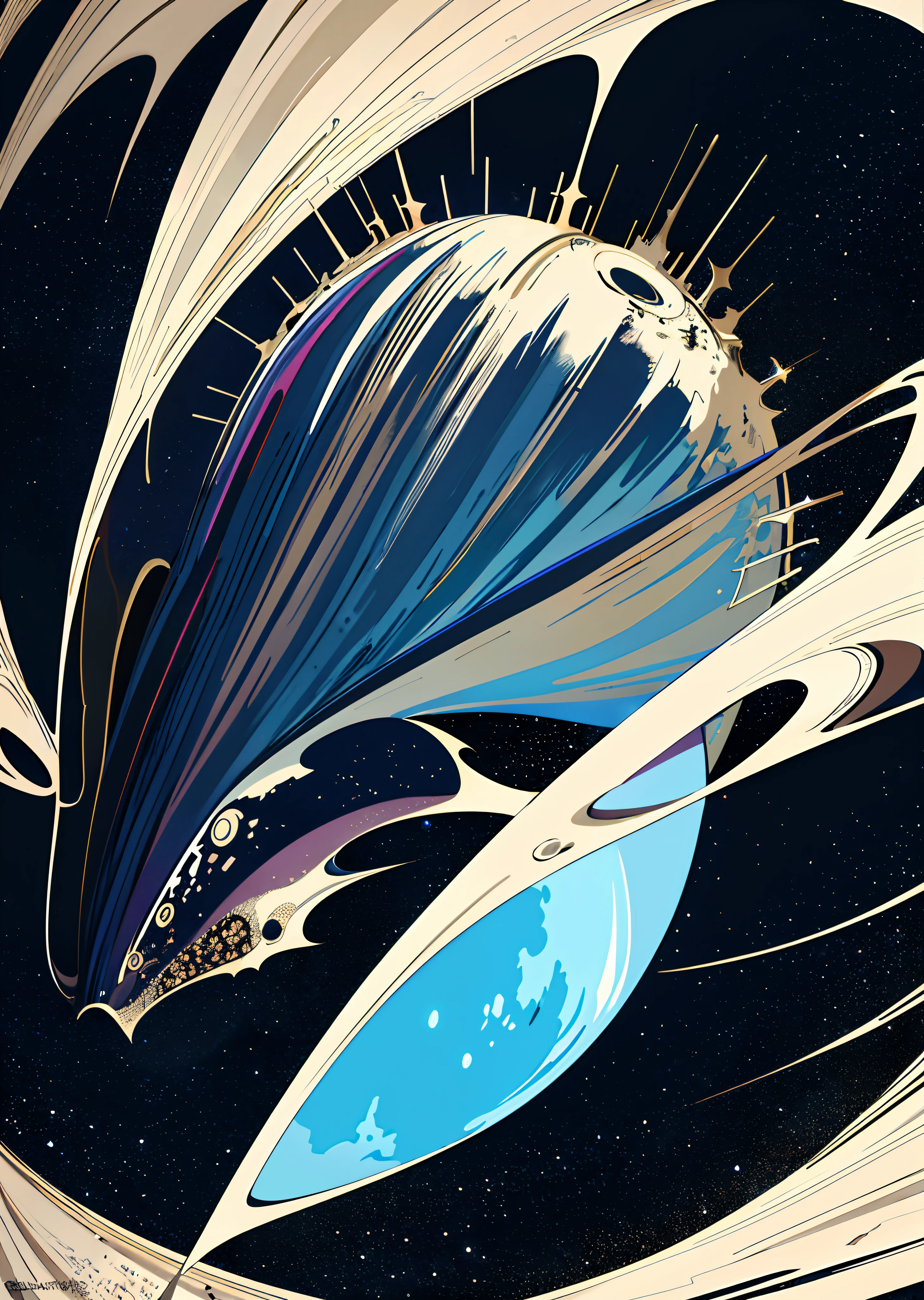 Science fiction imagination，Cosmic planets，A planet made up of gas clouds and black diamonds,unnerving,darkly,Sharp and broken,hyper HD,photorealestic,vivd colour，highly  detailed，Ultra HD drawing，pen and ink，perfect compositions,Beautiful details intricate，Art station crazy meticulous octane rendering trend，8K art photography，Arte conceptual fotorrealista，soft，Natural volume film perfect light，hyper HD，photorealestic，vivd colour，highly  detailed，Ultra HD drawing，pen and ink，perfect compositions，Beautiful details intricate crazy details octane rendering trends on ArtStation，8K art photography,Arte conceptual fotorrealista,soft natural volumetric cinematic perfect light
