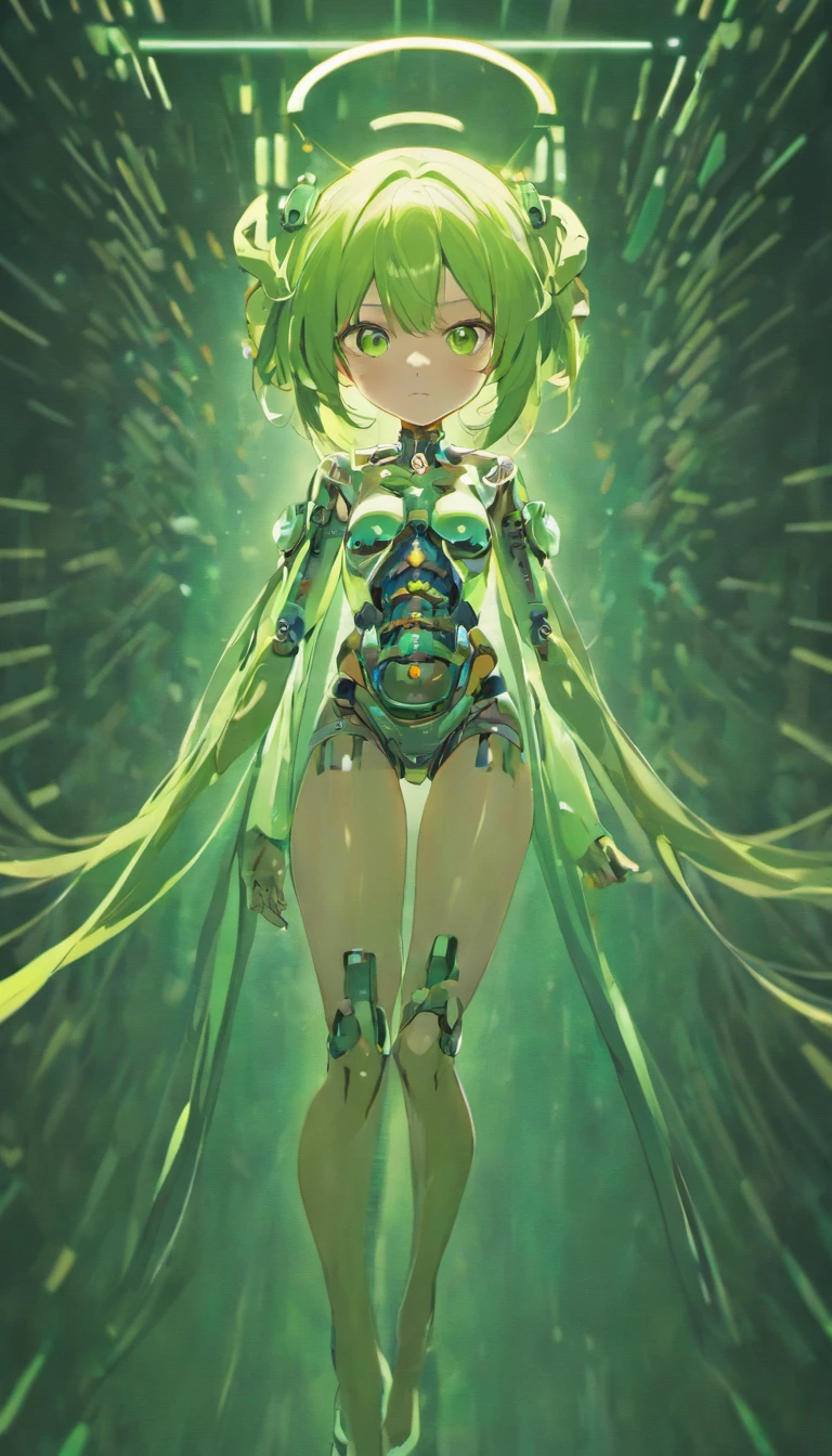 android woman,Translucent plastic body,With robot skeleton,Carbon texture,Plastic surface,Serenity glowing eyes,Asymmetrical spike hairs,White hair,Green eyes,Earphone,Gas masks,by WLOP,Realistic,8K,hdr,Stable diffusion XL,Radical art style,Cute girl